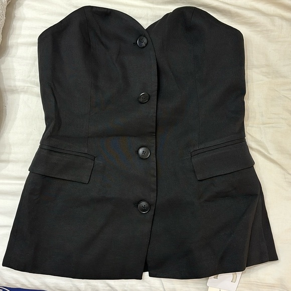 Commense Strapless Vest Two Piece Pantsuit - Picture 4 of 9